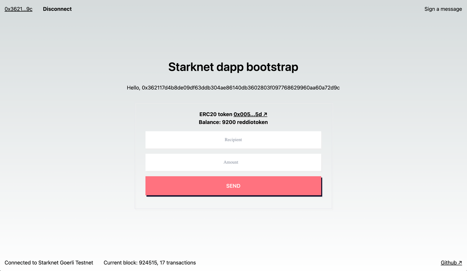 Building a ERC20 Token App on Starknet with Starknet React: A Comprehensive Guide
