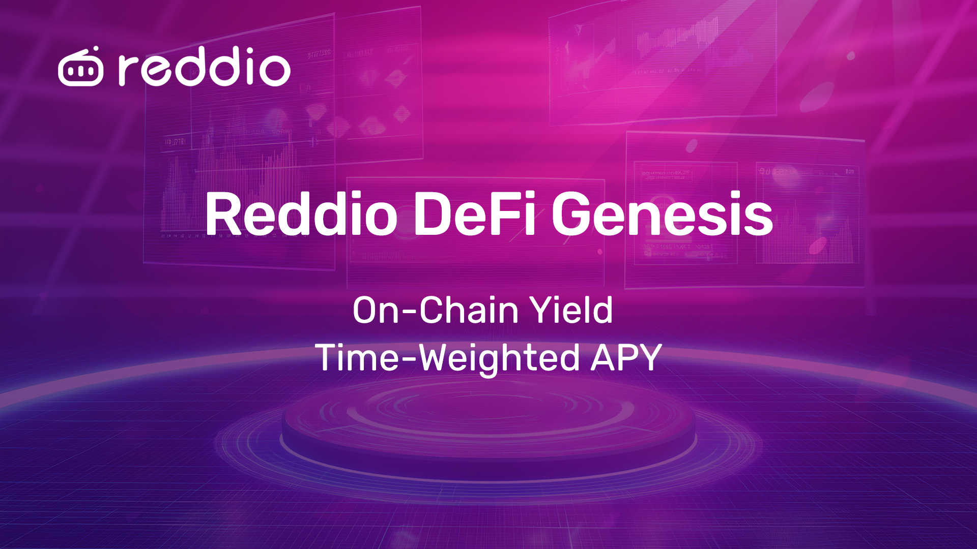 Reddio DeFi Genesis: On-Chain Yield Begins